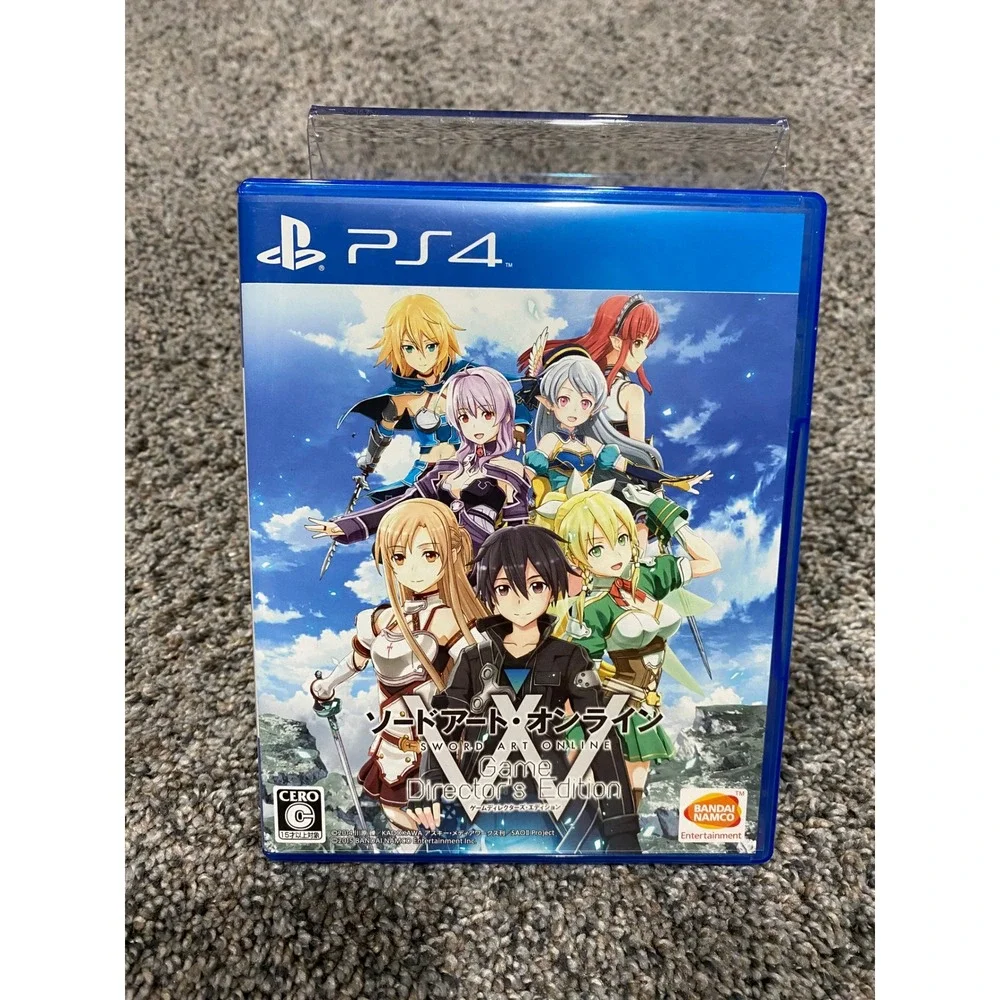Sword Art Online Game Directors Edition PS4 Blue Excellent Japan Import